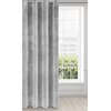 Zasłona EUROFIRANY Villa 140 x 250 cm Stalowy Typ Zaciemniająca