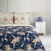 Komplet pościeli EUROFIRANY Nika 49 140 x 200 cm Granatowy Kolor Granatowy