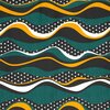 Komplet pościeli EUROFIRANY Nika 50 160 x 200 cm Zielono-żółty Liczba elementów w zestawie 3