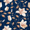 Komplet pościeli EUROFIRANY Nika 48 160 x 200 cm Granatowy Liczba elementów w zestawie 3