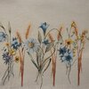 Bieżnik EUROFIRANY Cho 61 40 x 100 cm Naturalny Kolor Naturalny