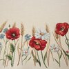 Obrus EUROFIRANY Cho 1306 100 x 100 cm Naturalny Kolor Naturalny