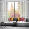 Firana gotowa EUROFIRANY Lauri 140 x 250 cm Biały Szerokość [cm] 140