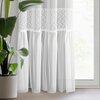 Firana gotowa EUROFIRANY Lauri 140 x 250 cm Biały Gwarancja 24 miesiące