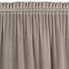 Zasłona EUROFIRANY Aleksa 140 x 270 cm Beżowy Sposób zawieszenia Taśma