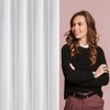 Firana gotowa EUROFIRANY Tina 140 x 270 cm Biały Gwarancja 24 miesiące