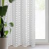 Zasłona EUROFIRANY Elenor 140 x 250 cm Biały Typ Delikatnie filtruje światło