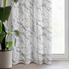 Zasłona EUROFIRANY Alivia 140 x 270 cm Biało-srebrny Styl Glamour
