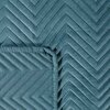 Narzuta EUROFIRANY Sofia 230 x 260 cm Niebieski Rozmiar [cm] 230 x 260