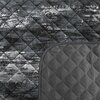 Narzuta EUROFIRANY Blink 3 220 x 240 cm Czarno-srebrny Materiał Poliester