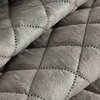 Narzuta EUROFIRANY Blink 3 220 x 240 cm Beżowo-srebrny Materiał Tkanina welwet