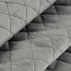 Narzuta EUROFIRANY Blink 3 220 x 240 cm Srebrny Materiał Poliester