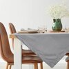 Obrus EUROFIRANY Melinda 85 x 85 cm Stalowy Kolor Stalowy
