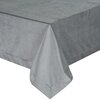 Obrus EUROFIRANY Melinda 140 x 220 cm Stalowy