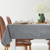 Obrus EUROFIRANY Melinda 140 x 220 cm Stalowy Typ Obrus
