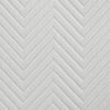 Narzuta EUROFIRANY Len 220 x 240 cm Biały Materiał Poliester
