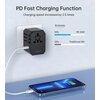 Ładowarka podróżna CHOETECH PD6041 30W Czarny Napięcie [V] 12
