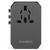 Adapter podróżny CHOETECH PD6045 45W Czarny Typ Podróżna