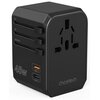 Adapter podróżny CHOETECH PD6045 45W Czarny Wykonanie Tworzywo sztuczne