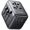 Adapter podróżny JOYROOM JR-TCW01 17W Czarny