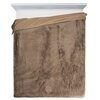 Koc EUROFIRANY Design 91 Tiffany 1 150 x 200 cm Ciemnobeżowy Kolor Ciemnobeżowy
