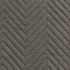 Narzuta EUROFIRANY Len 3 220 x 240 cm Popielaty Materiał Poliester