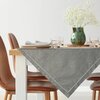 Obrus EUROFIRANY Megi 85 x 85 cm Popielaty Typ Obrus