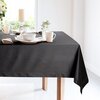 Obrus EUROFIRANY Melinda 140 x 180 cm Czarny Typ Obrus