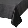 Obrus EUROFIRANY Melinda 140 x 220 cm Czarny