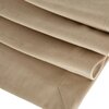 Obrus EUROFIRANY Melinda 140 x 220 cm Beżowy Materiał Poliester - welwet