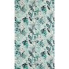 Zasłona EUROFIRANY Garden2 155 x 200 cm Biało-zielony Materiał 100% poliester