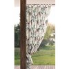 Zasłona EUROFIRANY Garden2 155 x 240 cm Biało-stalowy Typ Zaciemniająca