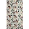 Zasłona EUROFIRANY Garden2 155 x 200 cm Biało-stalowy Materiał 100% poliester