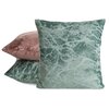 Poszewka EUROFIRANY Velvet 439862 45 x 45 cm Zielony Rodzaj zapięcia Zamek