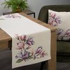 Bieżnik EUROFIRANY Cho 1214 45 x 140 cm Naturalny Materiał Poliester
