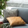 Poszewka EUROFIRANY Velvet 74 45 x 45 cm Grafitowy Rodzaj zapięcia Zamek