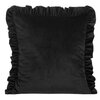 Poszewka EUROFIRANY Velvet 25 45 x 45 cm Czarny