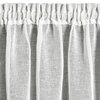 Firana gotowa EUROFIRANY GABI 150 x 90 cm Kremowy Obciążnik Nie