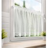 Firana gotowa EUROFIRANY Gabi 150 x 60 cm Kremowy Gwarancja 24 miesiące
