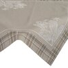 Obrus EUROFIRANY Cho 439946 140 x 200 cm Ciemnobeżowy