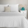 Koc EUROFIRANY Design 91 Warkocz 200 x 220 cm Biały Kolor Biały