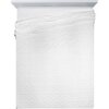 Koc EUROFIRANY Design 91 Warkocz 200 x 220 cm Biały Rozmiar [cm] 200 x 220