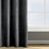 Zasłona EUROFIRANY Design 91 Rosa 140 x 250 cm Czarny Typ Półzaciemniająca