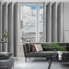 Zasłona EUROFIRANY Design 91 Rosa 140 x 250 cm Stalowy Liczba elementów w zestawie 1