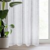 Firana gotowa EUROFIRANY Elsi 140 x 250 cm Biały Materiał Poliester - etamina