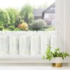 Firana gotowa EUROFIRANY Lisa 150 x 30 cm Biały Zawartość zestawu 1 x firana 150 x 30 cm