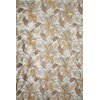Zasłona EUROFIRANY Adel 140 x 250 cm Biało-złoty Materiał 100% poliester - welwet
