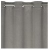 Zasłona EUROFIRANY Amaro 140 x 250 cm Szarobeżowy