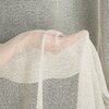 Firana gotowa EUROFIRANY Darla 140 x 250 cm Naturalny Sposób zawieszenia Przelotki