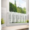 Firana gotowa EUROFIRANY Doris 150 x 30 cm Kremowy Sposób zawieszenia Tunel